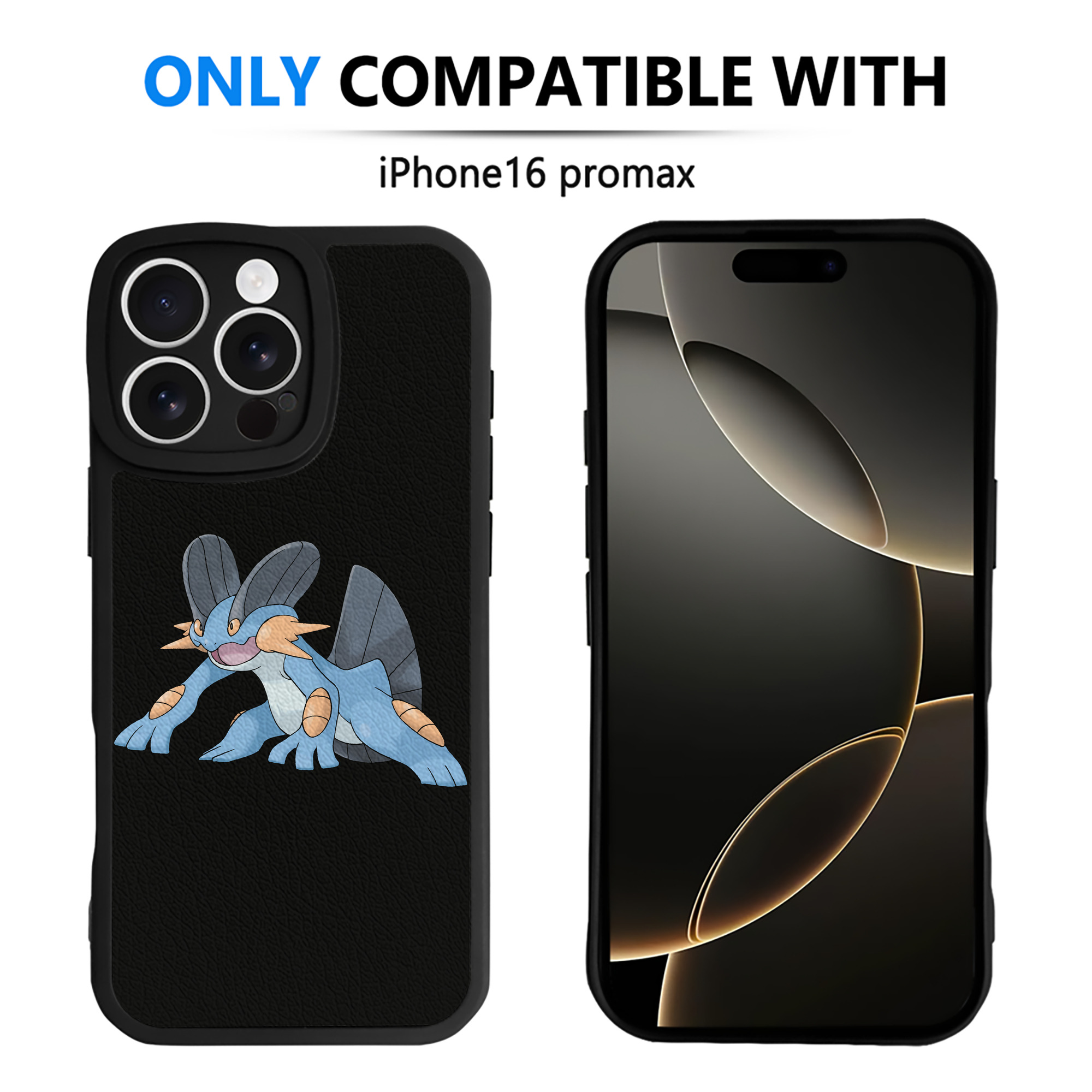 （画像用） ポケットモンスター Pokémon 【iPhone 16シリーズ対応】シリコンスマホケース（レザー調） 材質：シリコン